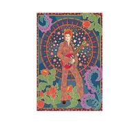 DJAGBW David Bowie Poster sur toile pour carte de vœux style art nouveau pour chambre à coucher, bureau, chambre, cadeau 20 x 30 cm