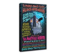DJAGBW Impression sur toile The Amityville Horror Coolidge Corner Theater - Décoration murale pour salon, chambre à coucher - 40 x 60 cm