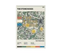 DJAGBW Poster d'album de musique The Stone Roses - Impression sur toile - Décoration murale pour salon, chambre à coucher - 20 x 30 cm