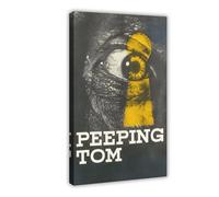 DJAGBW Poster du film Peeping Tom sur toile - Décoration murale pour salon, chambre à coucher - 50 x 75 cm