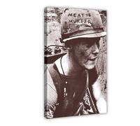 DJAGBW Poster sur toile The Smiths - Meat Is Murder - Décoration murale pour salon, chambre à coucher - 30 x 45 cm