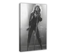 DJAGBW Poster Tina Turner Live in Concert Performance sur toile - Décoration murale pour salon, chambre à coucher - 40 x 60 cm