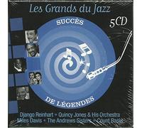 DJANGO REINHART - QUINCY JONES HIS ORCHESTRA - MILES DAVIS - THA ANDREWS SISTERS - COUNT BASIE-LES GRANDS DU JAZZ - SUCCES DE LEGENDES