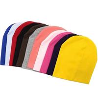 DJC BOUTIQUE Bonnet chimio pour enfants en jersey doux - Turban - Écharpe doublée - Orange, 3 à 8 ans