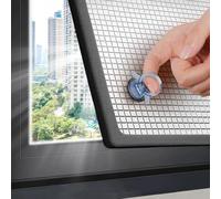 DJCYGG Film Isolant Thermique en Aluminium Film de Protection Solaire Autocollant pour Fenêtre,Rideau Occultant Anti Regard pour Maison Bureau Magasin,avec Ventouse (80cm x 80cm)