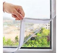 DJCYGG Film Isolant Transparent pour Fenêtres Rideaux Coupe-vent Anti Froid d'hiver,Kit Isolant pour Porte et Fenêtre,Film de Survitrage avec Ruban Adhésif,Personnalisable (135cm x 135cm)