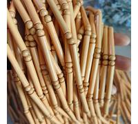 DJCYGG Rideau à Perles en Bambou pour Porte,Moustiquaire à Perles Anti-Insectes,Rideaux de Séparation Décorative pour Fenêtre Chambre,Tailles et Couleurs Personnalisable (63 brins 95cm x 245cm)