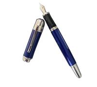 DJDLFA Stylo-plume bleu océan, vert, rouge, noir, papeterie de bureau, support lourd avec cadeau d'écriture brillant unique (G, avec boîte)