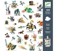 Djeco 160 Stickers Chevaliers - Multicolore
