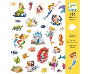 Djeco -160 stickers - Sirènes
