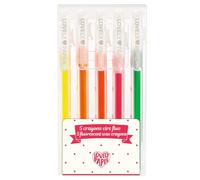 DJECO 5 Crayons Cire Fluo