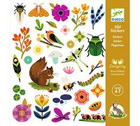 160 stickers Jardin orange TU