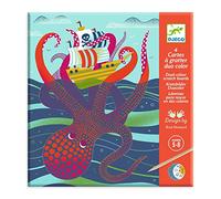 Cartes à gratter Dessus-dessous Djeco