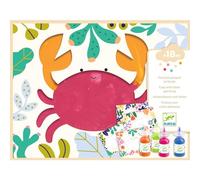 Peinture à doigts - Djeco - Barbouille et beau - Multicolore - Pour enfants à partir de 3 ans - Mixte