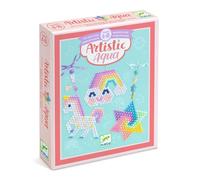 Jeu créatif Djeco Artistic Aqua Perles à repasser Arc-en-ciel