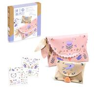 Coffret DIY Pochettes à créer Sweet fashionista Djeco