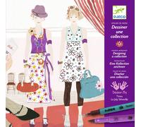 Djeco Atelier De Mode - Dessiner Une Collection
