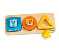 Djeco - Basic VoluBasic en bois Multicolore G