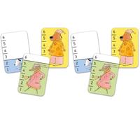 DJECO Batawaf, Jeu de Cartes Enfant 3 à 6 Ans (Lot de 2)