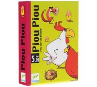 Djeco Jeu de société PIOU PIOU DJ05119 Multicolore Petit
