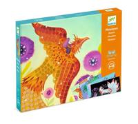 DJECO Coffret de Mosaique - Creatures Legendaires