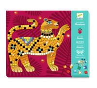 Djeco Collage Of Mosaic Pictures In The Jungle Rose
