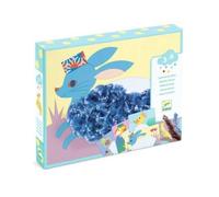 DJECO COLLAGES - Laine & scratch - Avec un chapeau