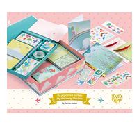 Coffret papeterie Charlotte DJECO bleu TU