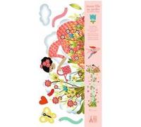 Stickers Toise Jeune Fille Au Jardin