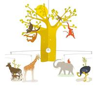 Djeco – Décoration – Mobile La Savane africaine
