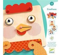 Djeco DJ01676 - Jeu d'assemblage Creafaces G