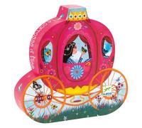 Djeco- Cheval Puzzles de Silhouette, DJ07254, Mixte