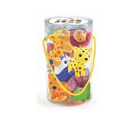 Jouet Animaux de la Savane - DJECO - Troopo-savana aille Unique - Mixte - A partir de 3 ans - Coloris Unique