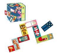 Djeco Domino Animo Puzzle Multicolore (30)