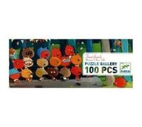 DJECO Gallery Puzzle - Amici del Bosco 100 pezzi Orange G