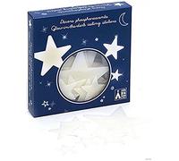 DJECO - GlobesAutocollants DJECOStickers phosphorescents étoiles, Multicolore (12)
