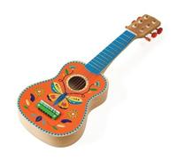 Djeco Guitare jouet 6 cordes métal petite FSC 100% musique