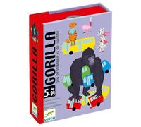 Djeco – Jeu de cartes et de rapidité Gorilla multicolore