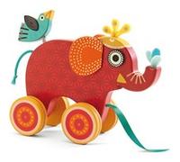 Djeco Jouet en bois Indy l'élephant G