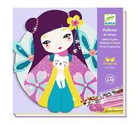 Kit Paillettes et Strass - DJECO - Onnanoko - 4 pcs - Pour Enfants - Filles