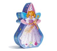 Djeco Puzzle La Fée et la Licorne 36 pièces Multicolore