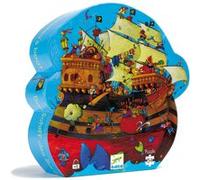 Djeco Le Bateau de Barberousse Puzzle 54 pièces