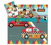 Djeco - Le bolide Puzzle 16 pièces Aqua G