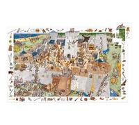 Djeco – Puzzle d'observation – Le château fort – 100 pièces