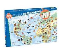 Puzzle Observation - Les animaux du monde - 100 pièces