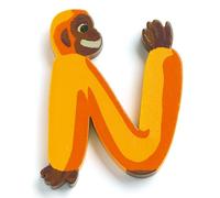 Djeco Lettre Animaux - N - Mobilier Décoration et Rangement pour Enfants Unisexe