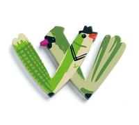 Djeco Lettre Animaux - W - Mobilier Décoration et Rangement pour Enfants Unisexe