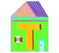 Djeco - Lettre petite maison en bois - T G