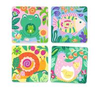 Djeco Livre de coloriage magique avec animaux de jardin FSC Mix.