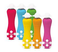 DJECO - Lot de 6 Marqueurs en Mousse - Dessins Vibrants - Couleurs Éclatantes - Sécurité Enfantine - Encre Lavable - Ergonomie Adaptée